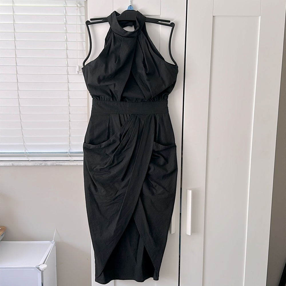 Vintage Rinzi Little Black Wiggle Dress